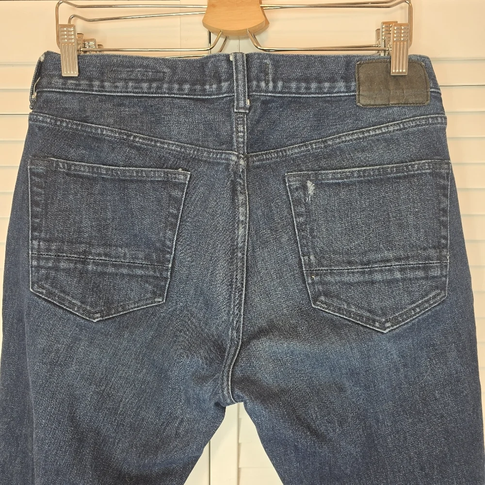PACSUN Slim Indigo Comfort Stretch Jeans Men's 32x31 Mid-Rise Tapered Fit Casual
